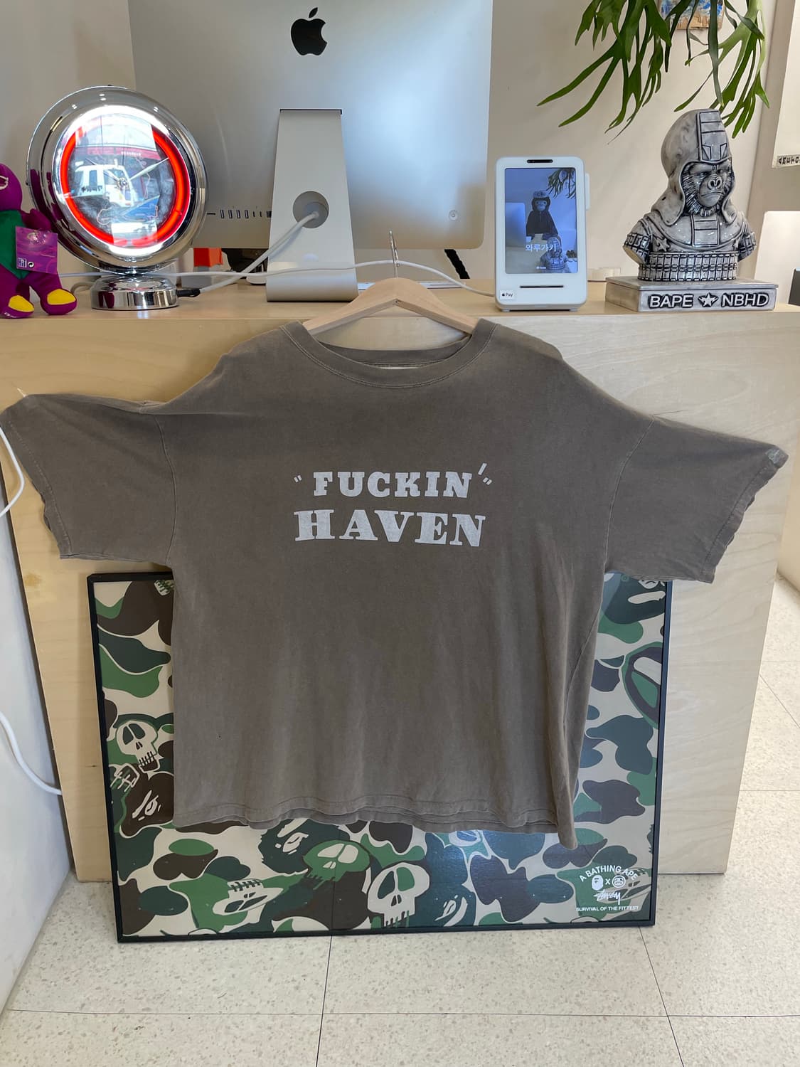 레미릴리프 오버핏 티셔츠 (L) 상품이미지3