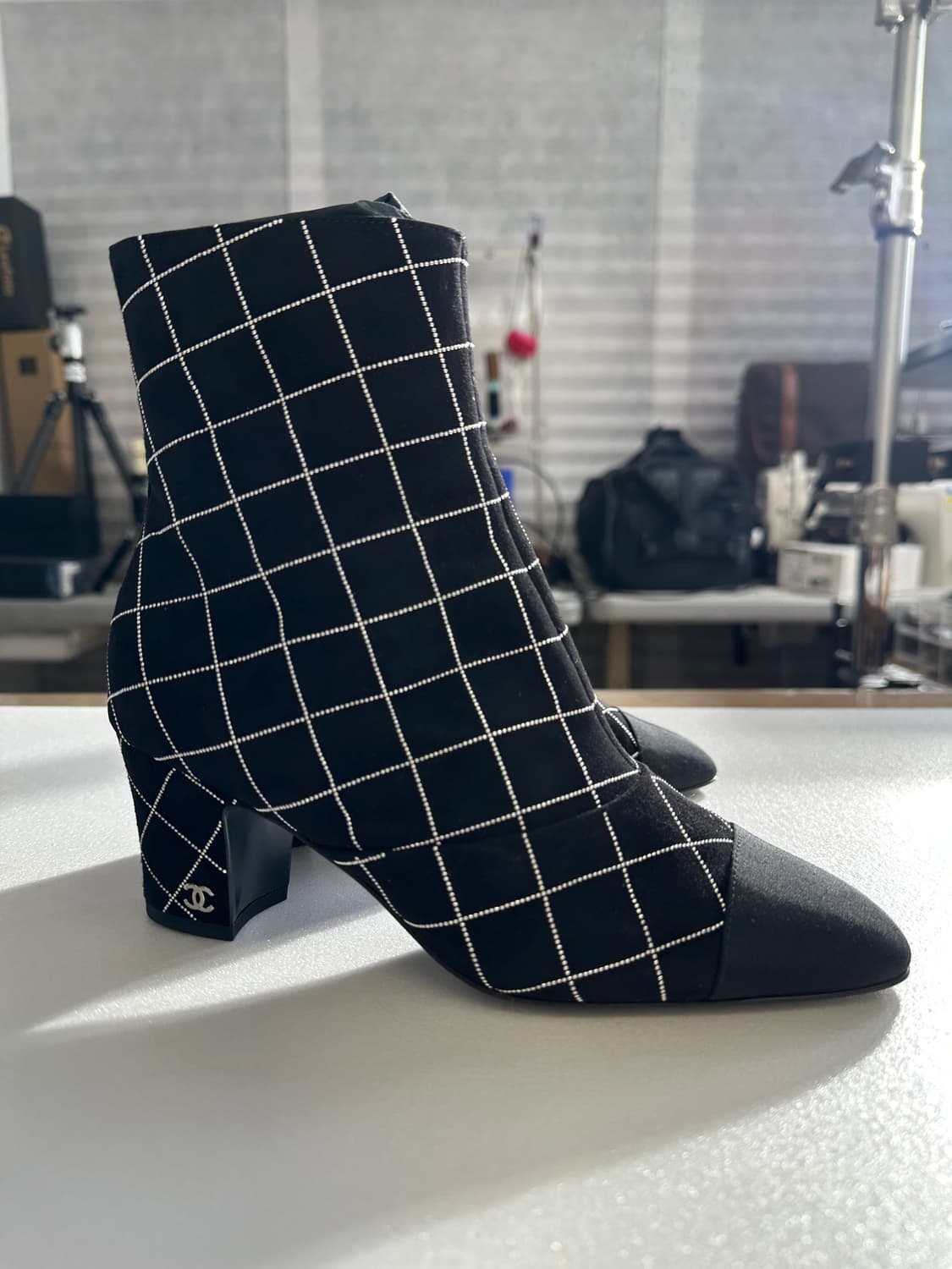 샤넬 앵클 부츠 225mm 상품이미지1