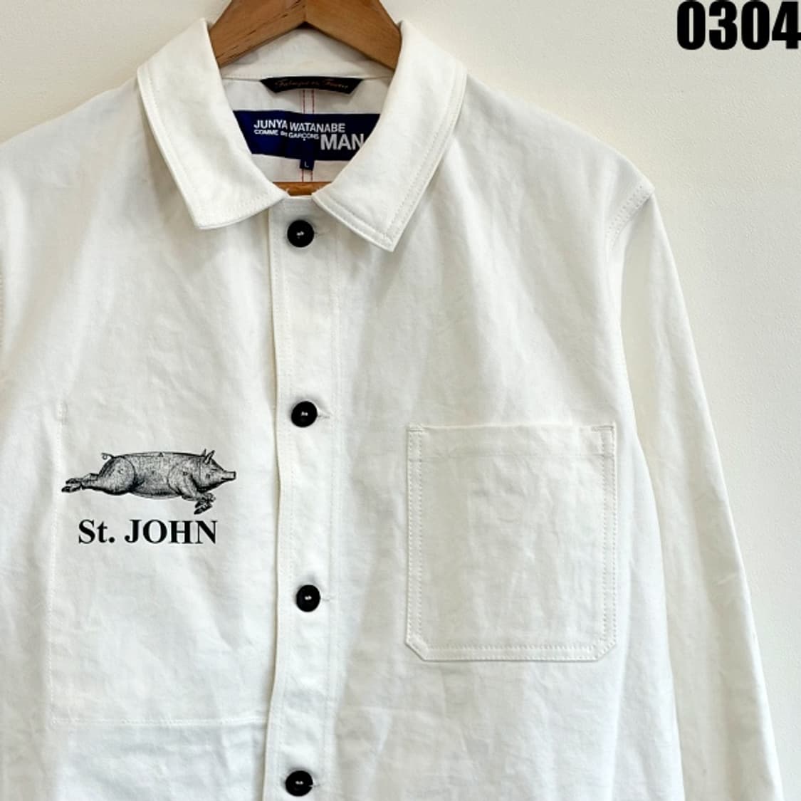 꼼데가르송 준야 와타나베 맨 프렌치 워크 자켓 L 0304 상품이미지2