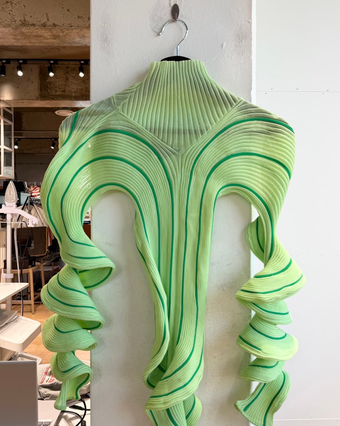 보테가 베네타 그린 링컬 드레스  상품이미지6