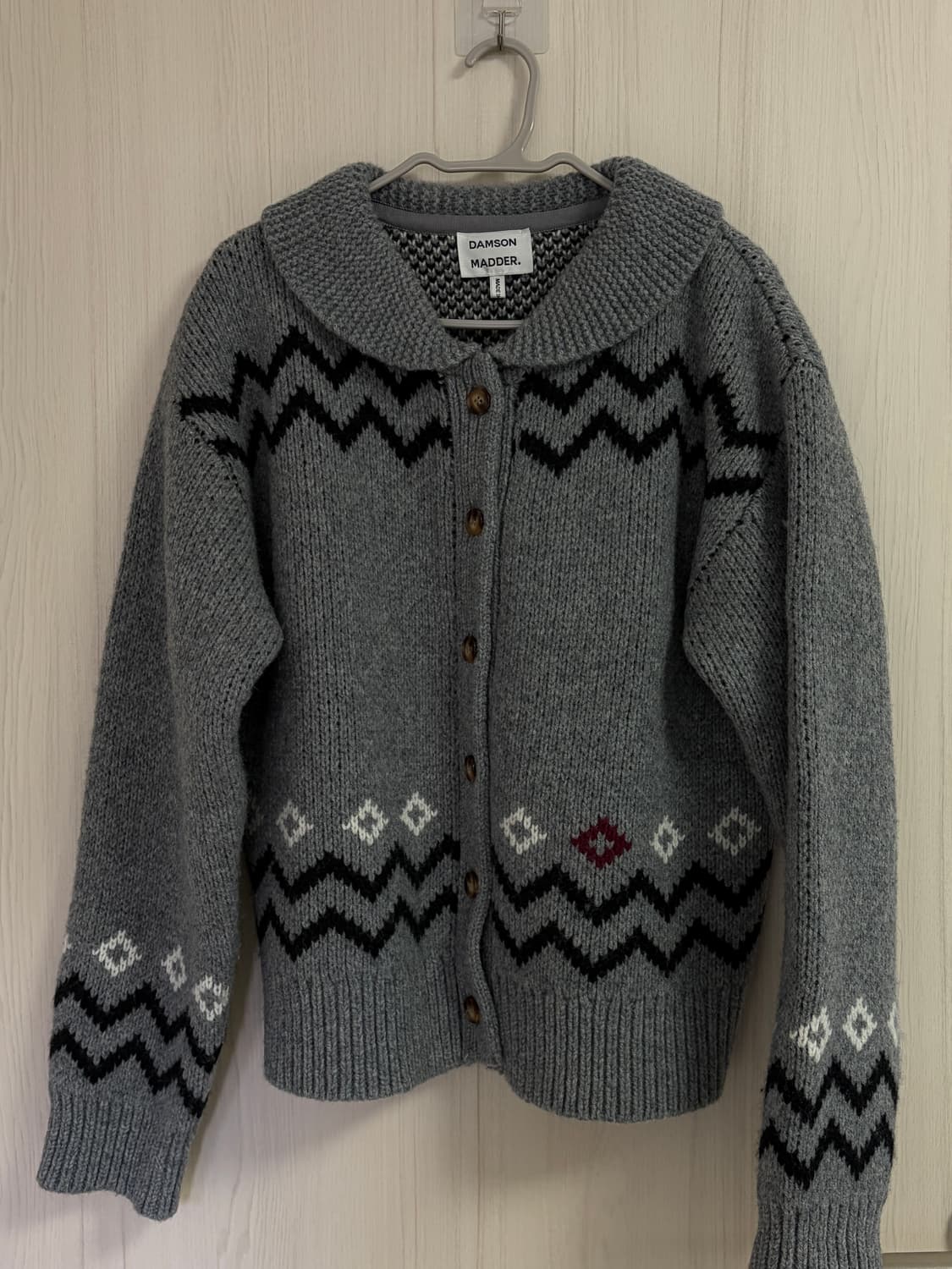 Damson madder 담슨 매더 니트 가디건 상품이미지3