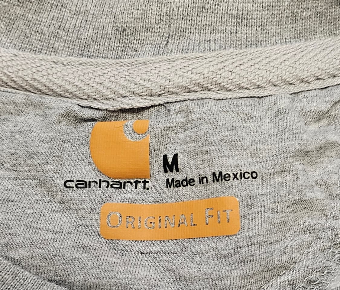 칼하트 회색 맨투맨 M Original Fit 상품이미지2