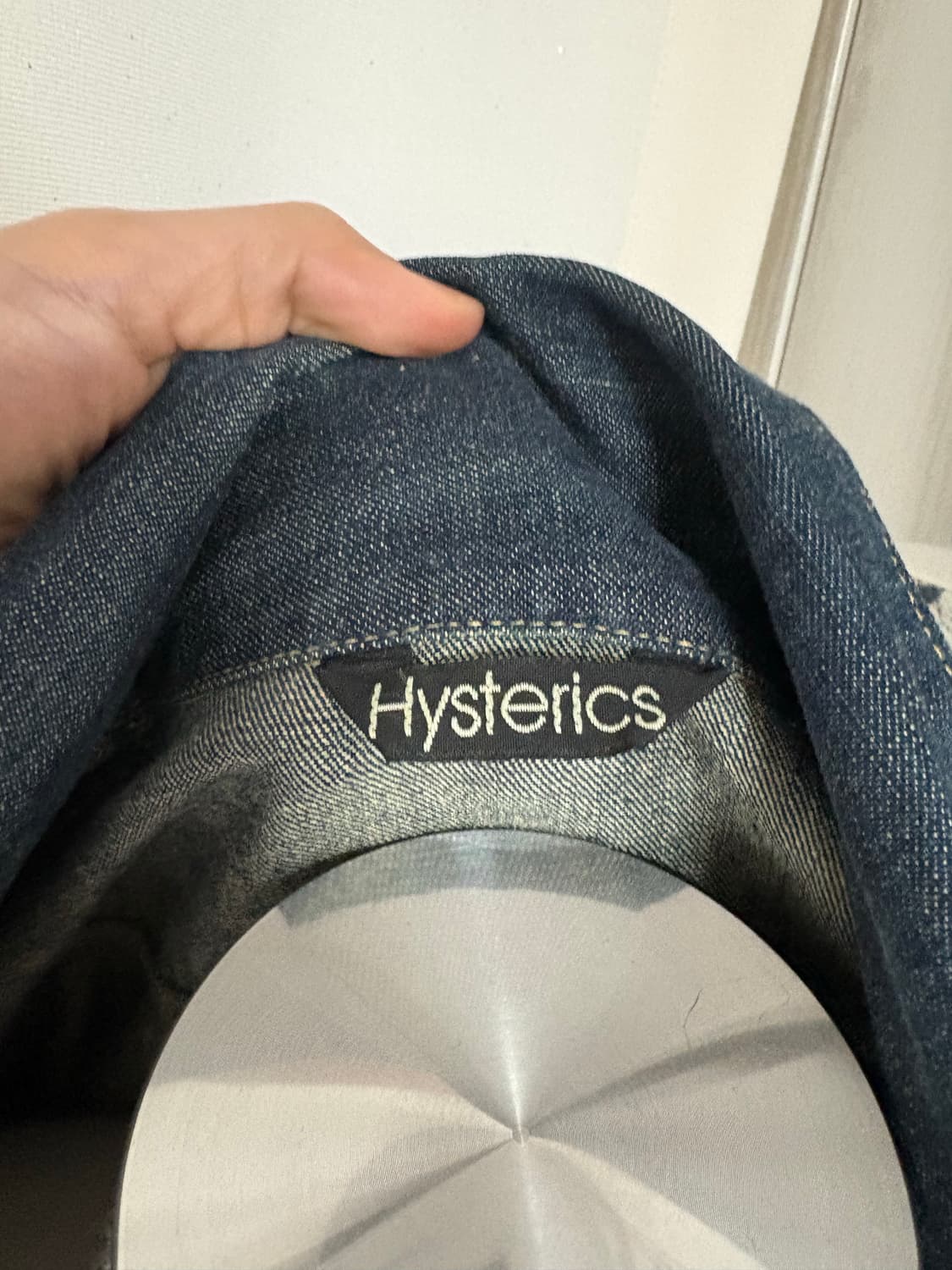 Hysteric glamour slim denim shirt 상품이미지4