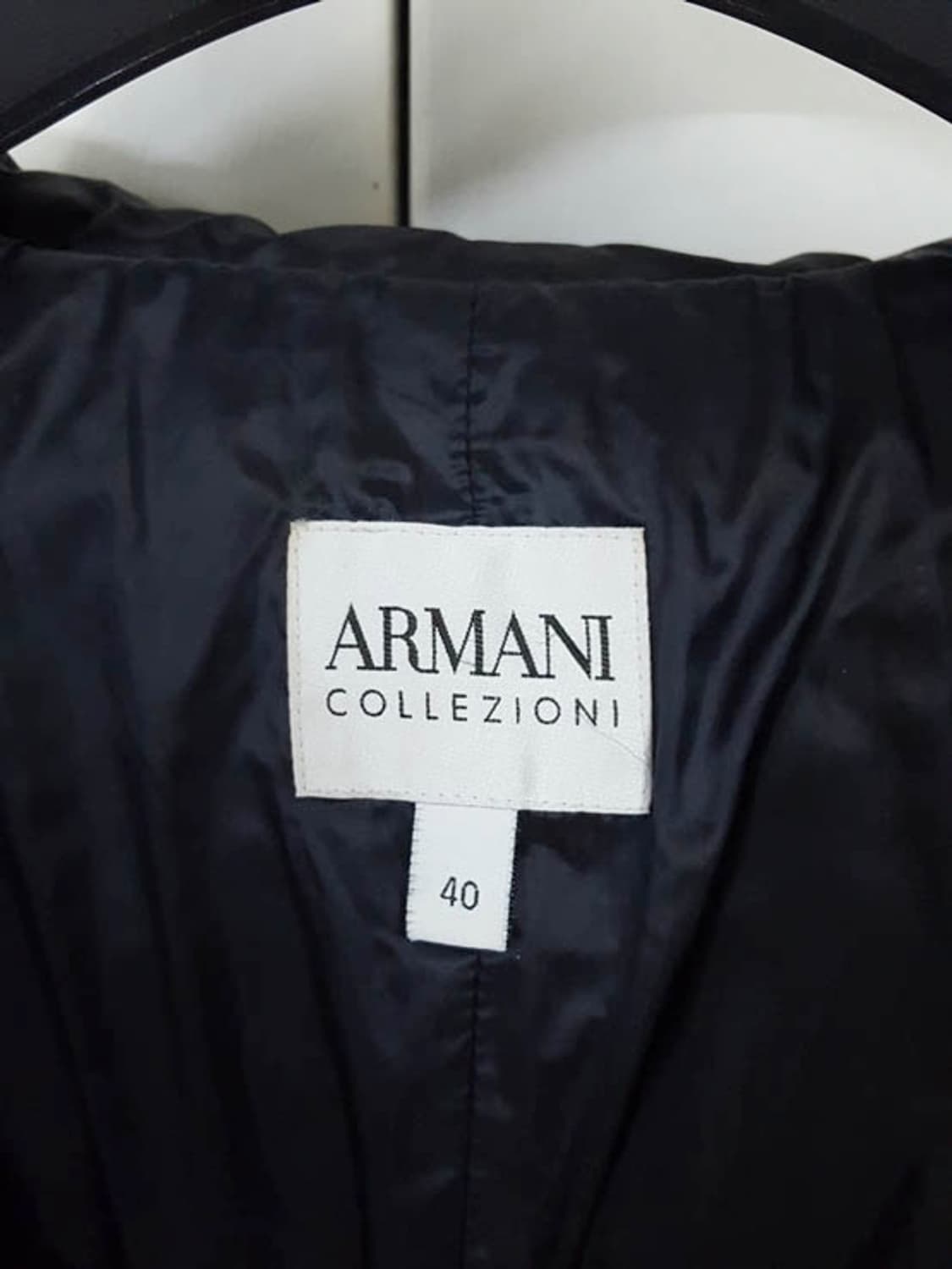 아르마니 꼴레지오니 여성 다운 패딩 코트 S 상품이미지7