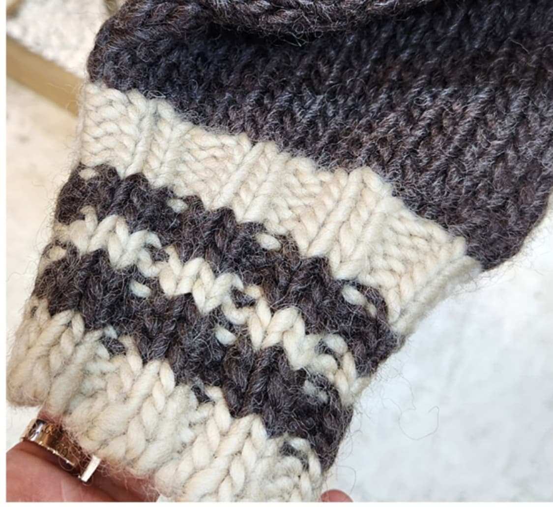 일본판 First down use 퍼스트 다운 울 스웨터 집업 상품이미지8