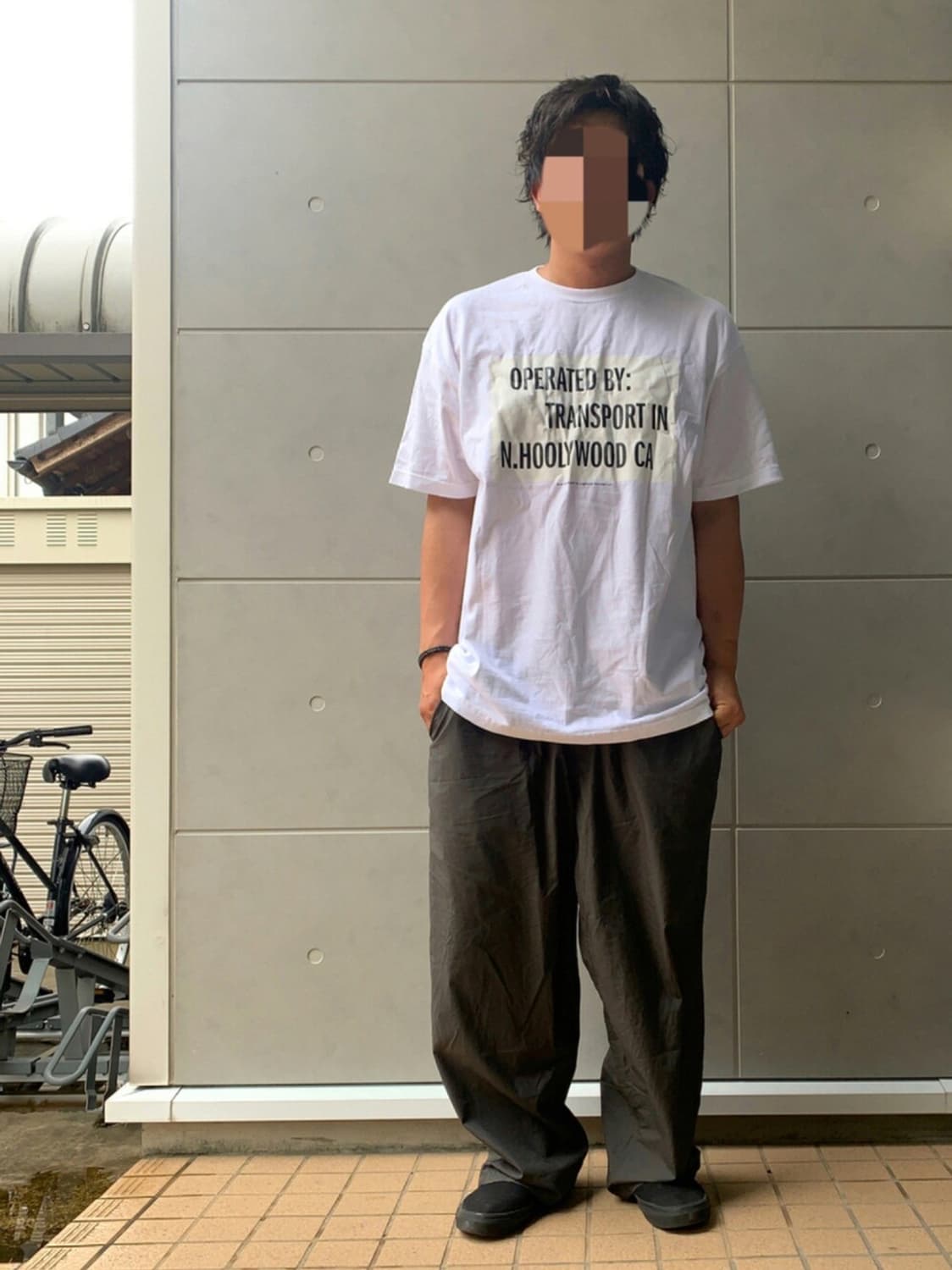 앤헐리우드 티셔츠 white / L 상품이미지3