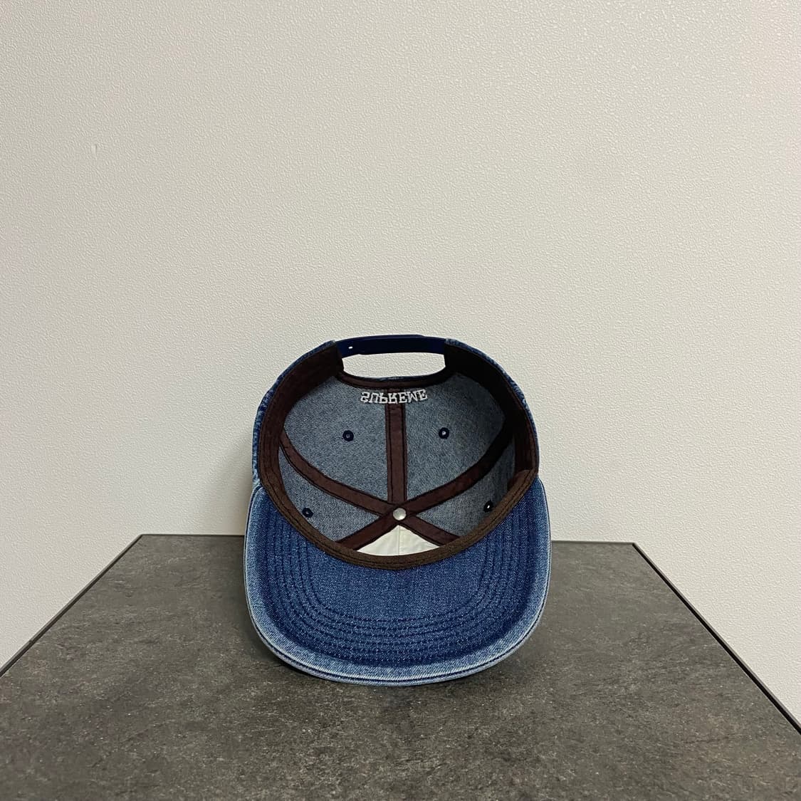 (OS) 슈프림 6패널 볼캡 모자 프렌즈 워시드 데님 상품이미지5