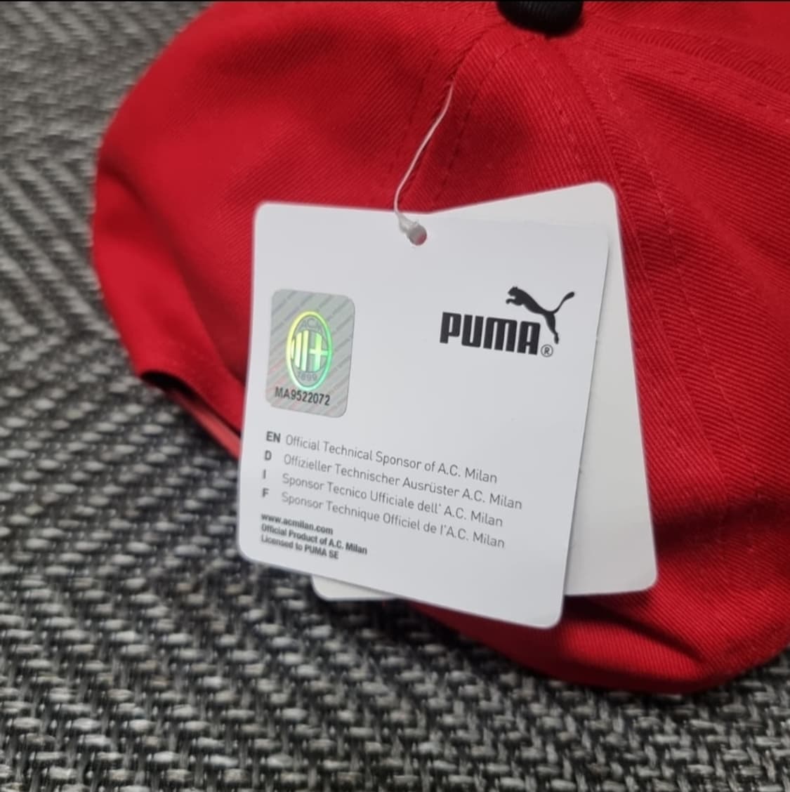 푸마 AC밀란 캡 모자 상품이미지5