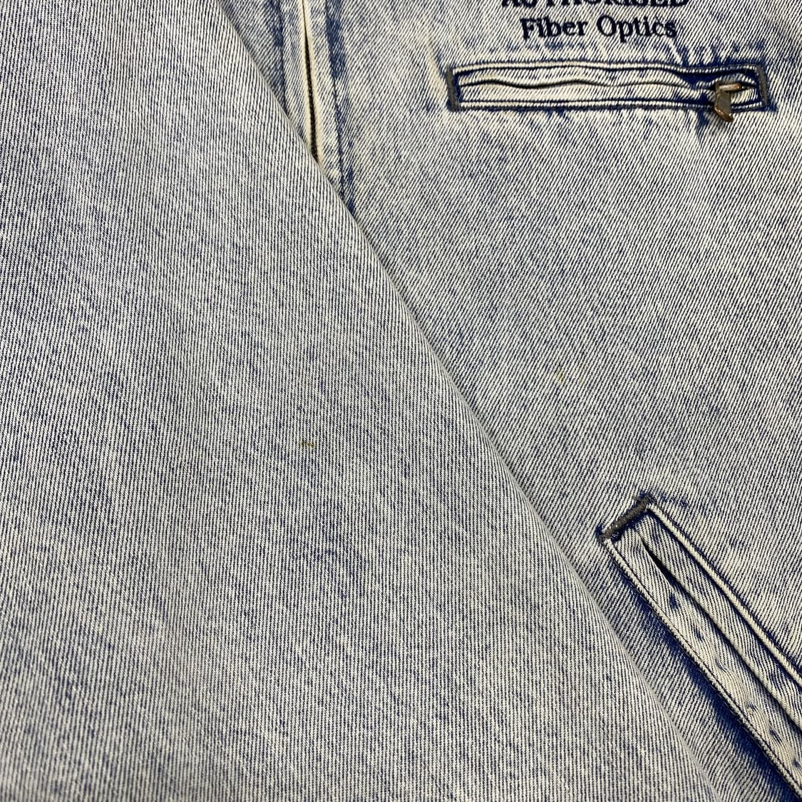 자라 데님 블루종 S실측L 상품이미지5