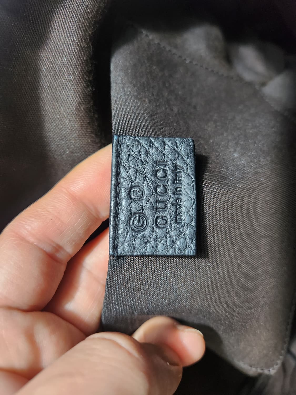 정품 구찌 마이크로시마 가죽 돔 2way백 상품이미지7