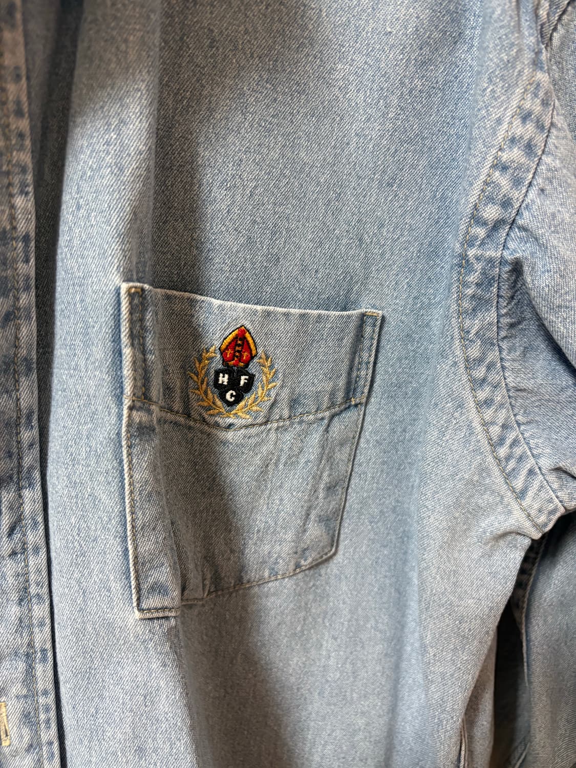 헤리티지플로스 데님셔츠 S사이즈 상품이미지2