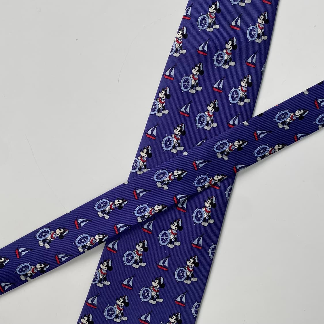 디즈니 캐릭터미키마우스 실크 넥타이  상품이미지4