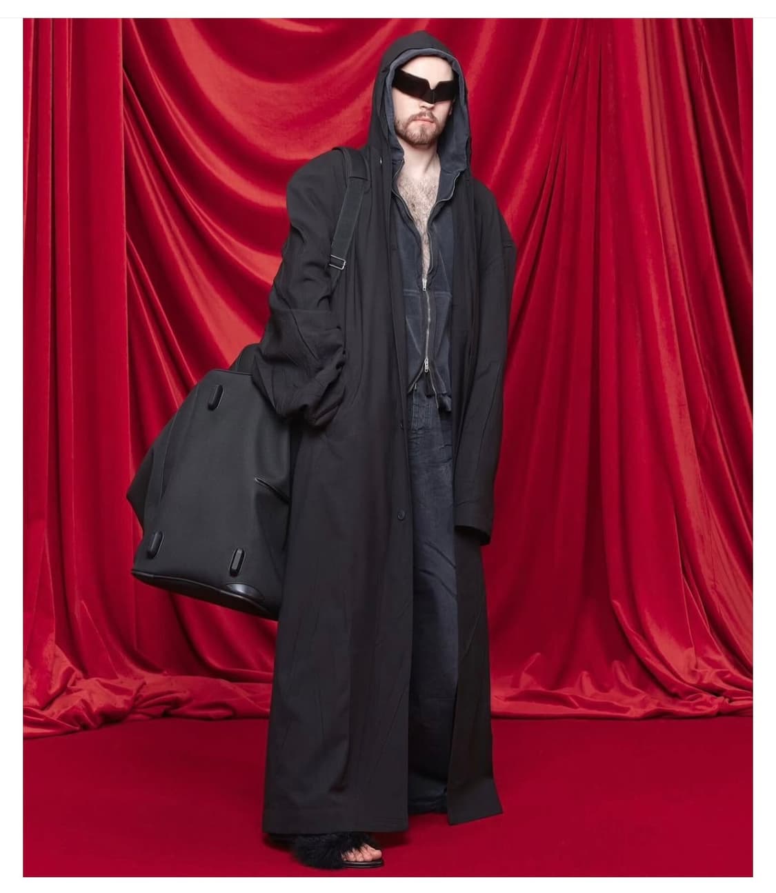 [XL] 발렌시아가 인사이드아웃 후드집업 상품이미지1