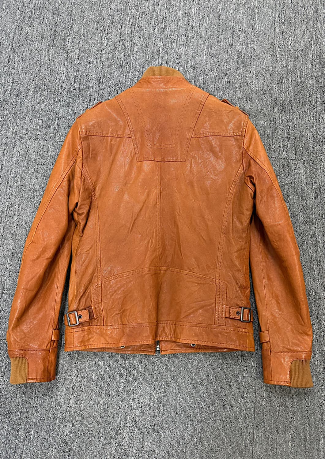 킨록 빈티지 가죽 자켓  상품이미지4