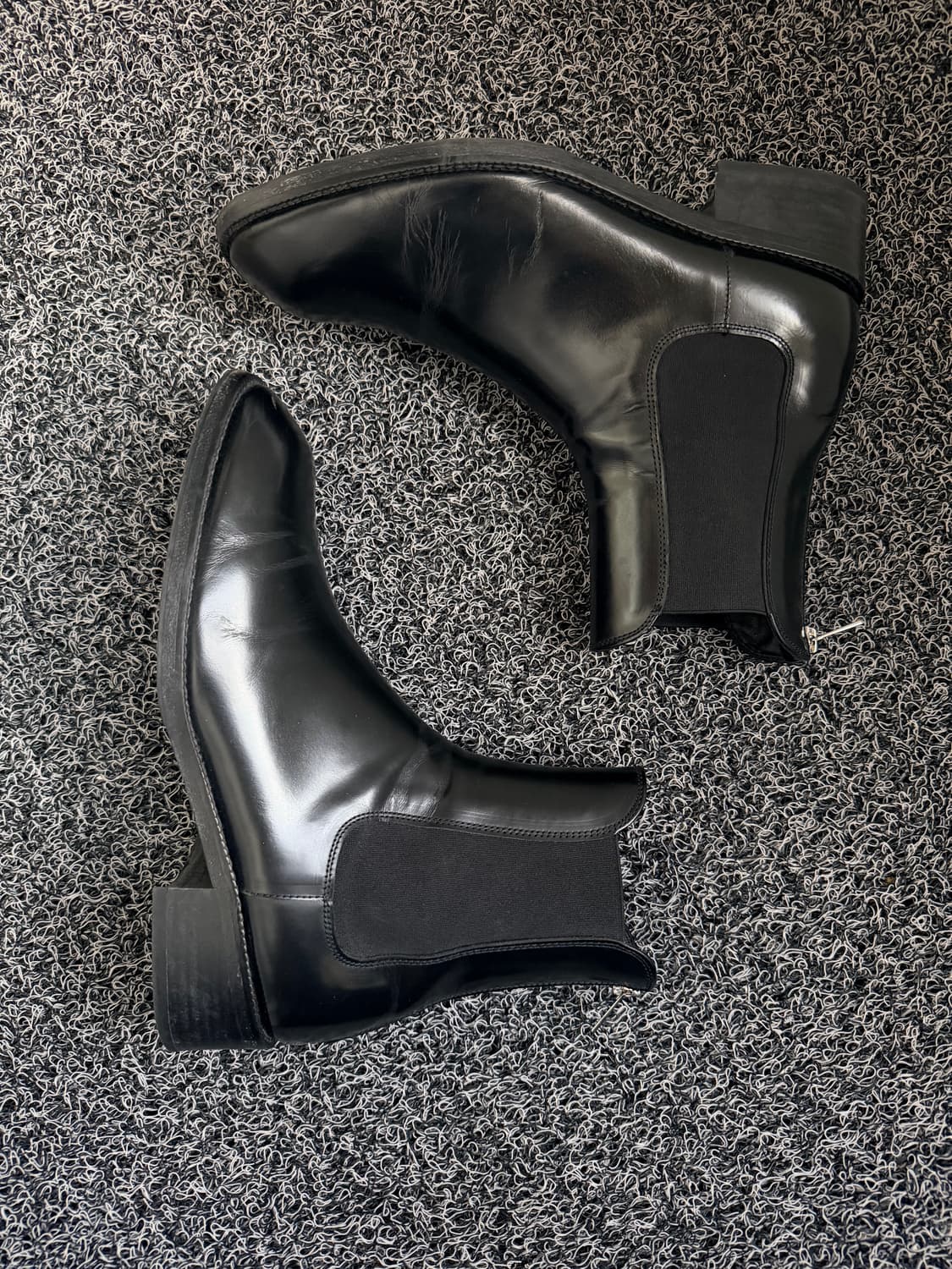 프리미엄 에이전트(E_tect) 지퍼 첼시 부츠 상품이미지3