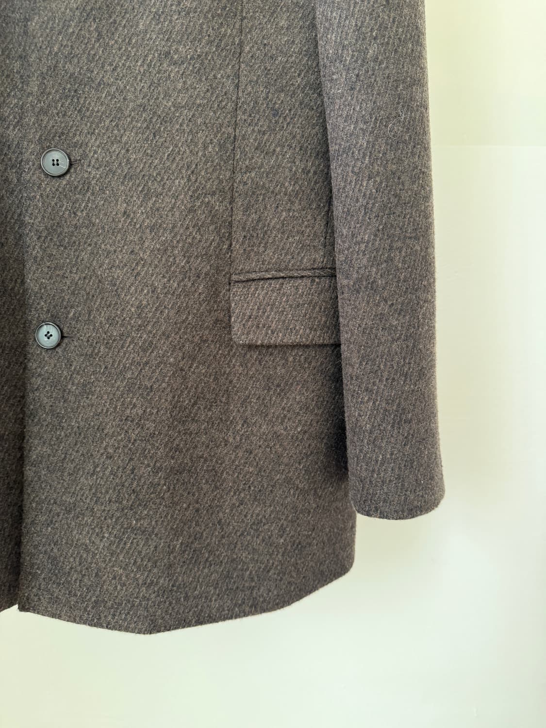 YOUTH 유스 Heavy Wool Half Coat 상품이미지7