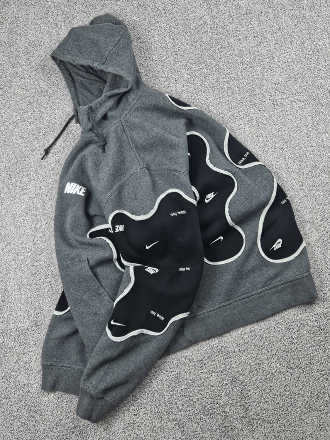 나이키 멀티스우시 아플리케 커스텀 후드집업 ( XL ) / 10099 상품이미지3