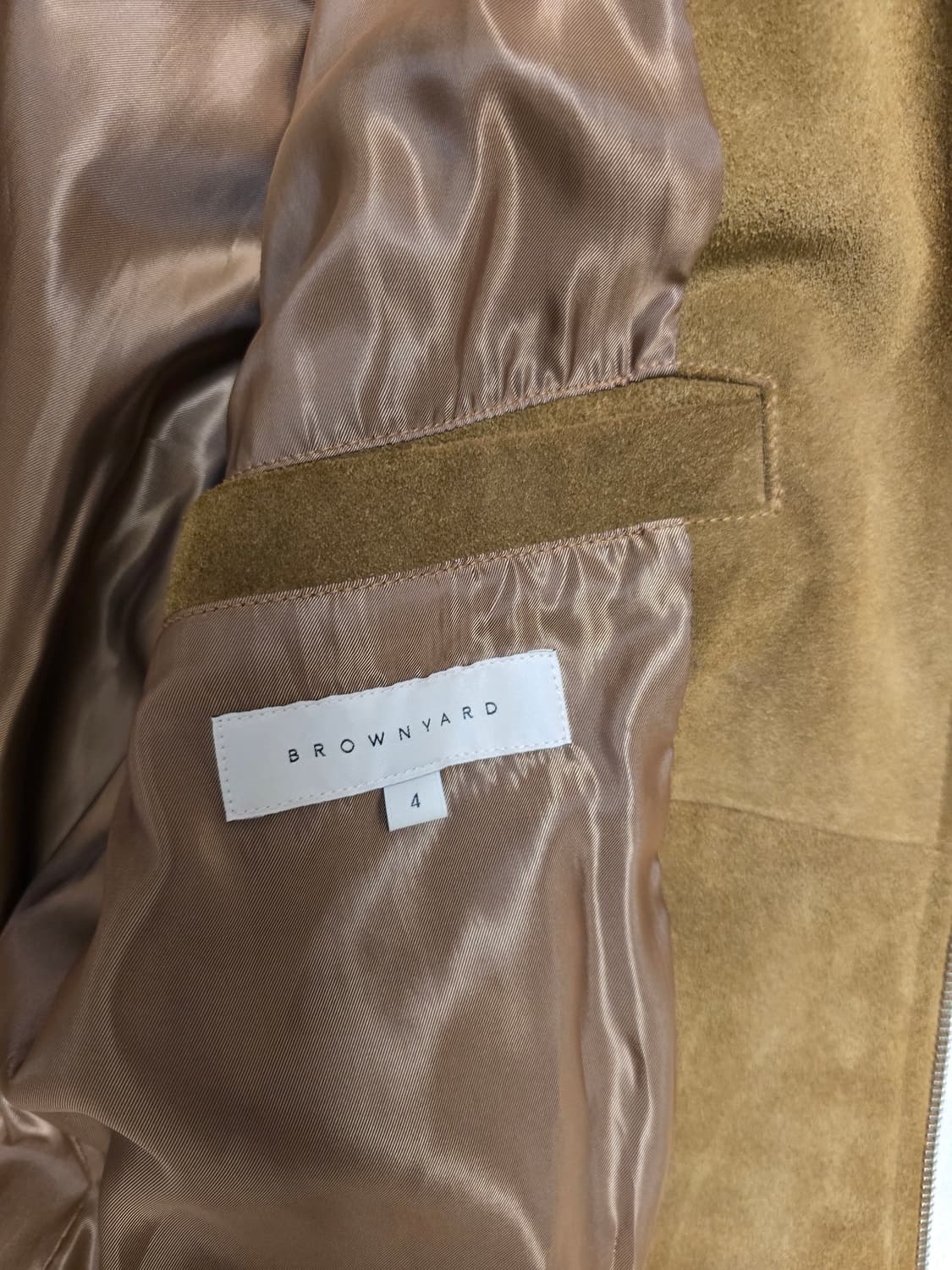 브라운야드 스웨이드 자켓 4사이즈 상품이미지6
