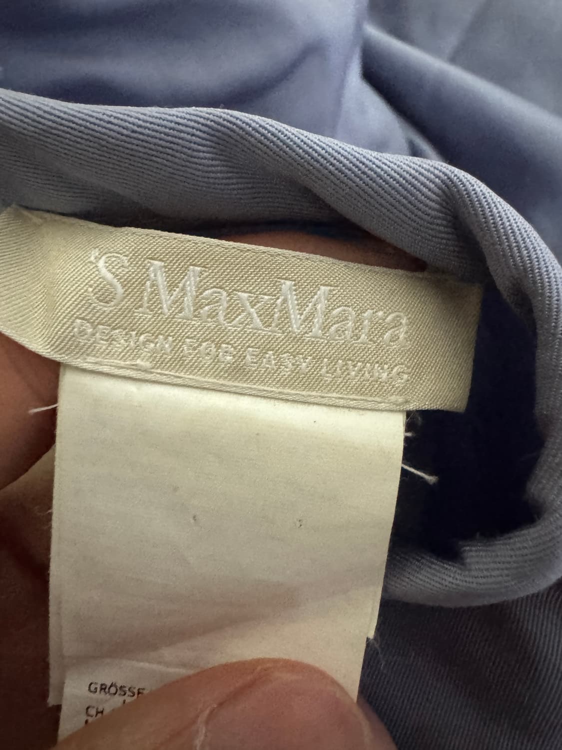 여성 일본 막스마라 Maxmara 풀오버 반팔 원피스 연보라 상품이미지3