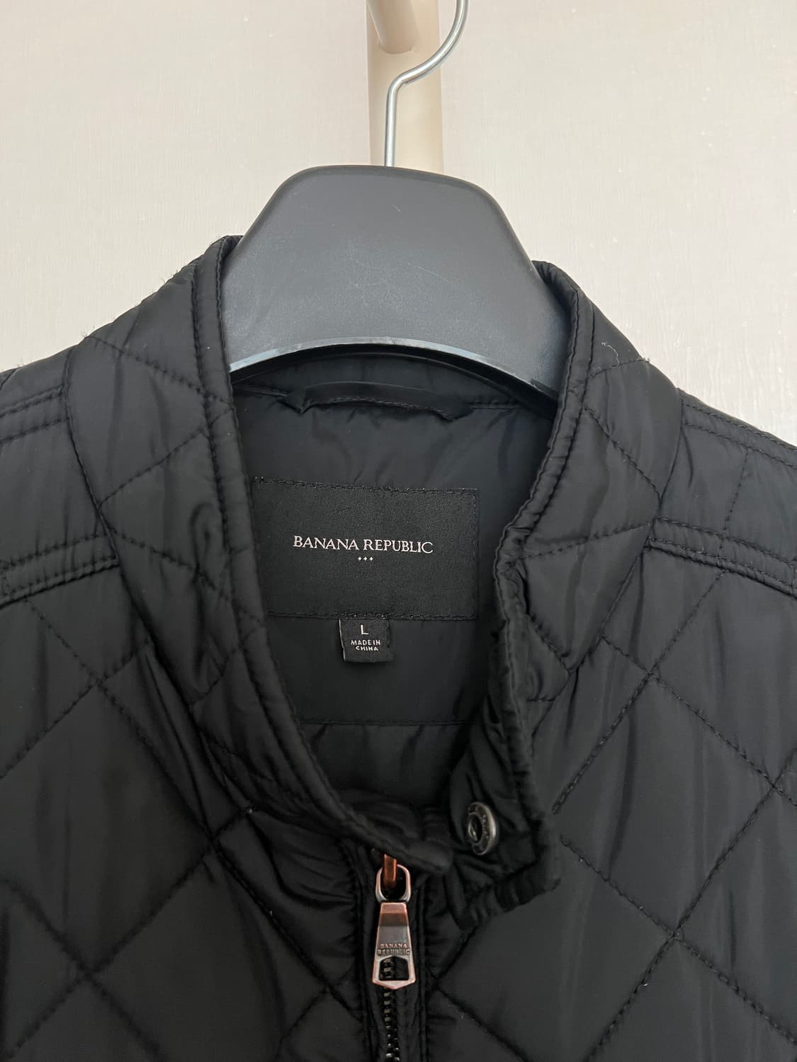 Banana Republic 퀼팅 블루종 자켓 (Black / L) 상품이미지3