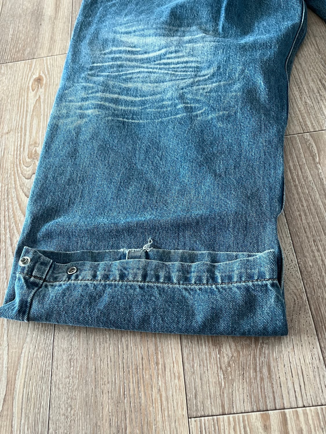 Etce 워시드 배기진 상품이미지4