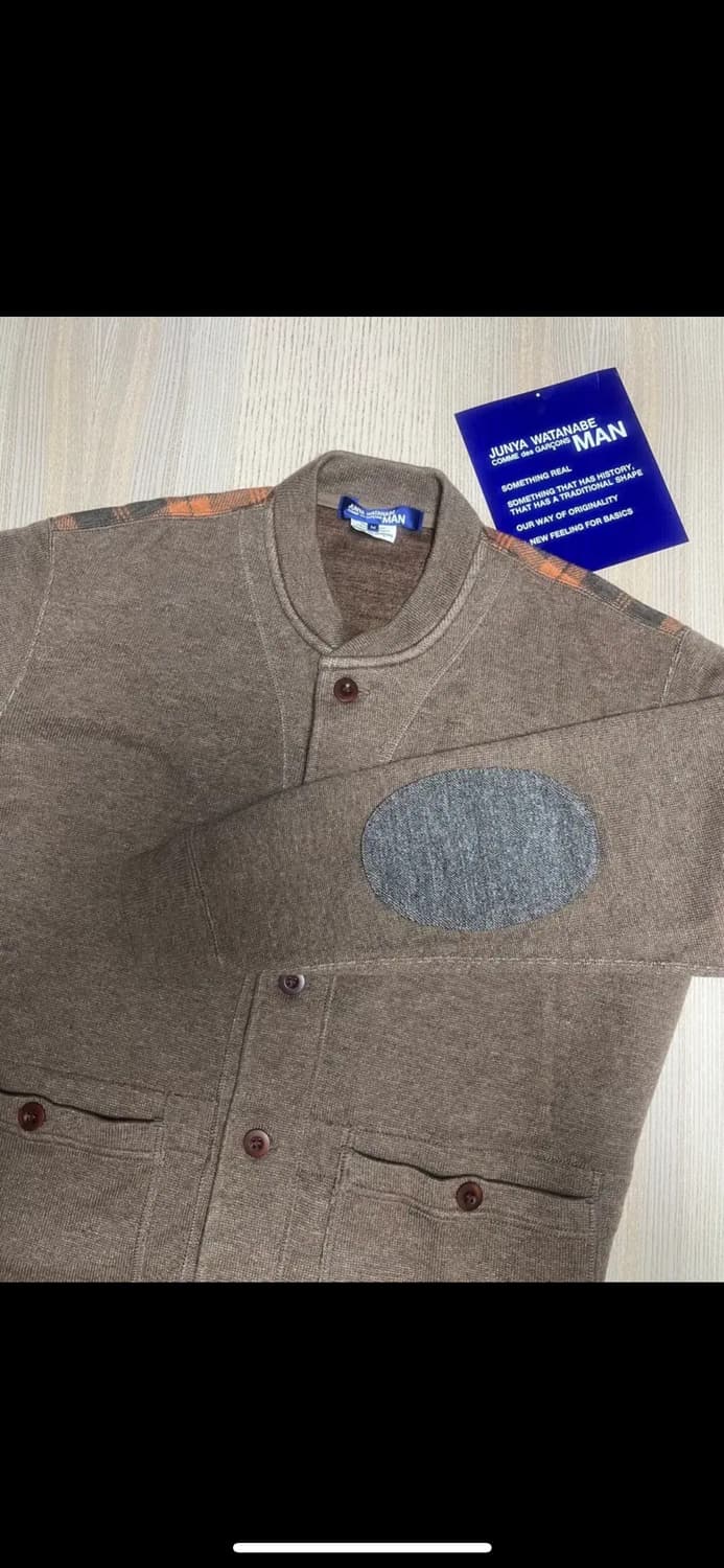 꼼데가르송 준야 와타나베 울 가디건 자켓 m 상품이미지1