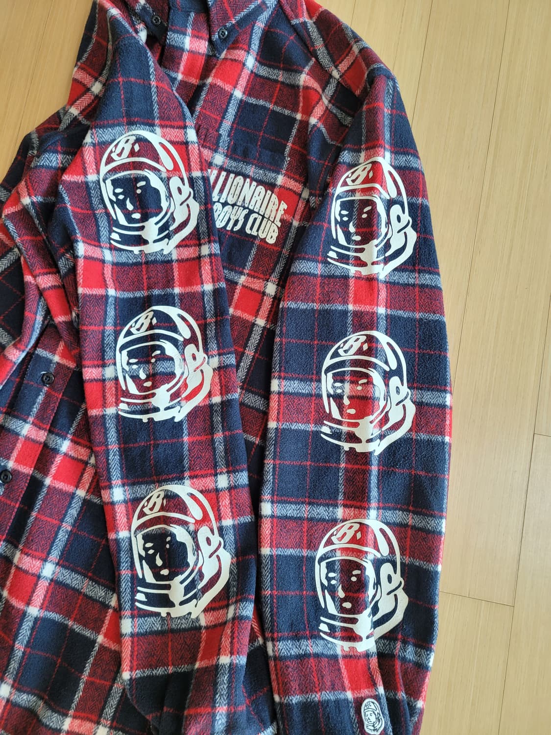 BBC 플란넬 셔츠 M 상품이미지6