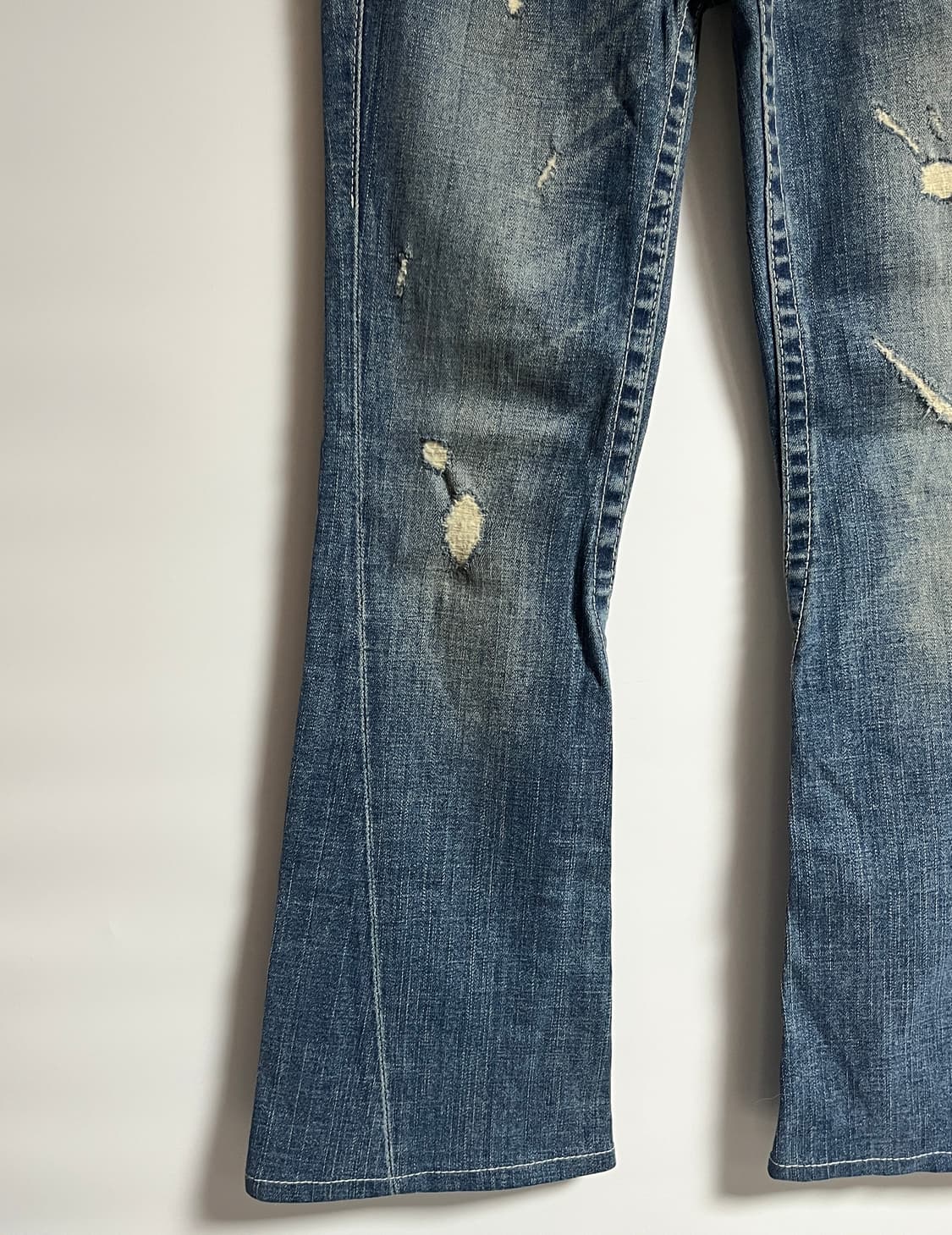 트루릴리젼 부츠컷 플레어진 데님 팬츠 청바지 27 상품이미지3