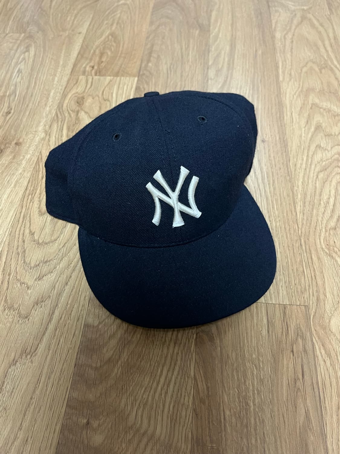 90s 빈티지 뉴에라 양키스 울 캡 made in usa 7 5/8 상품이미지2