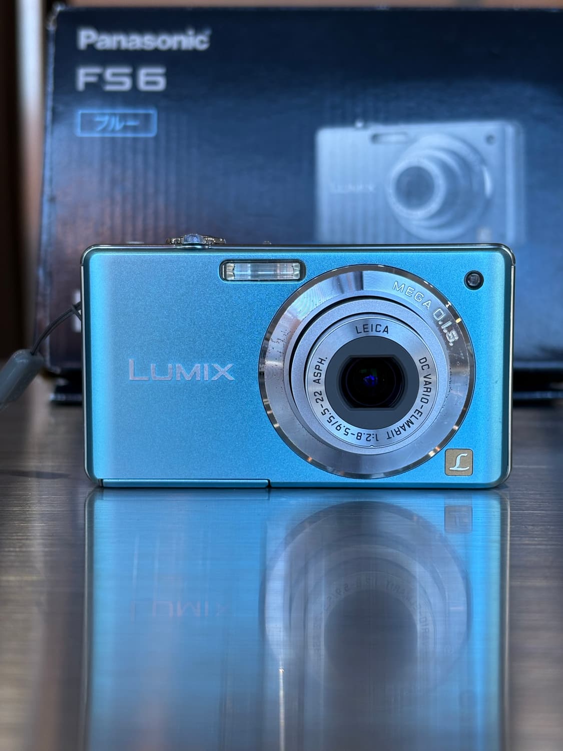 박스O)파나소닉 루믹스 DMC-FS6 민트색 빈티지디카 상품이미지1
