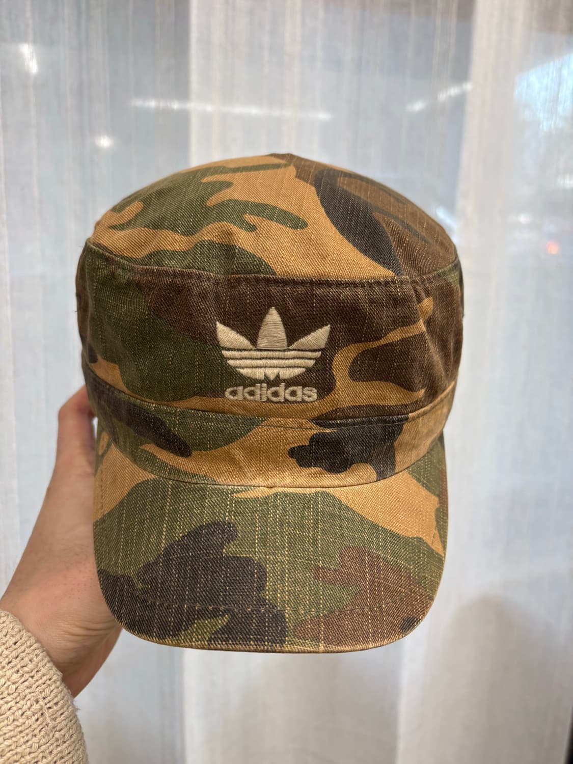 00s 아디다스 밀리터리 카모 볼캡 모자 상품이미지2