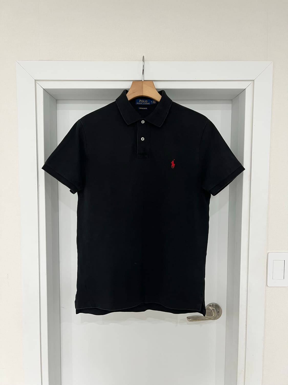 폴로 랄프로렌 블랙 카라티 상품이미지2