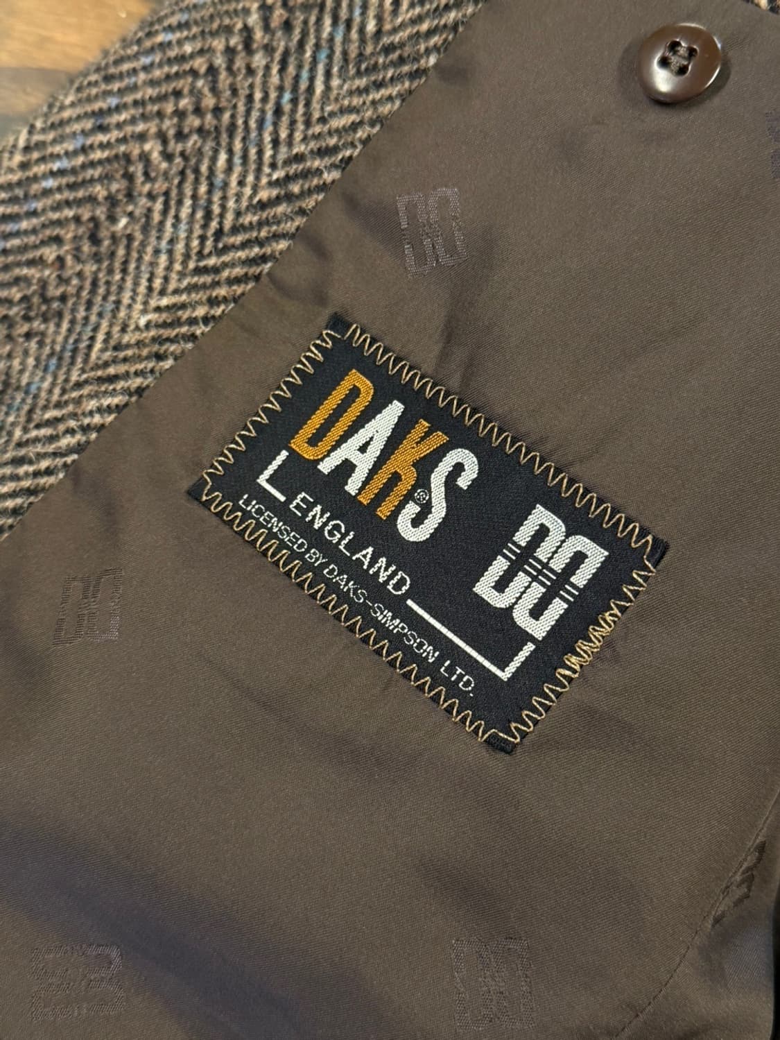 닥스 해리스트위드 헌팅자켓 남성100-103 상품이미지8