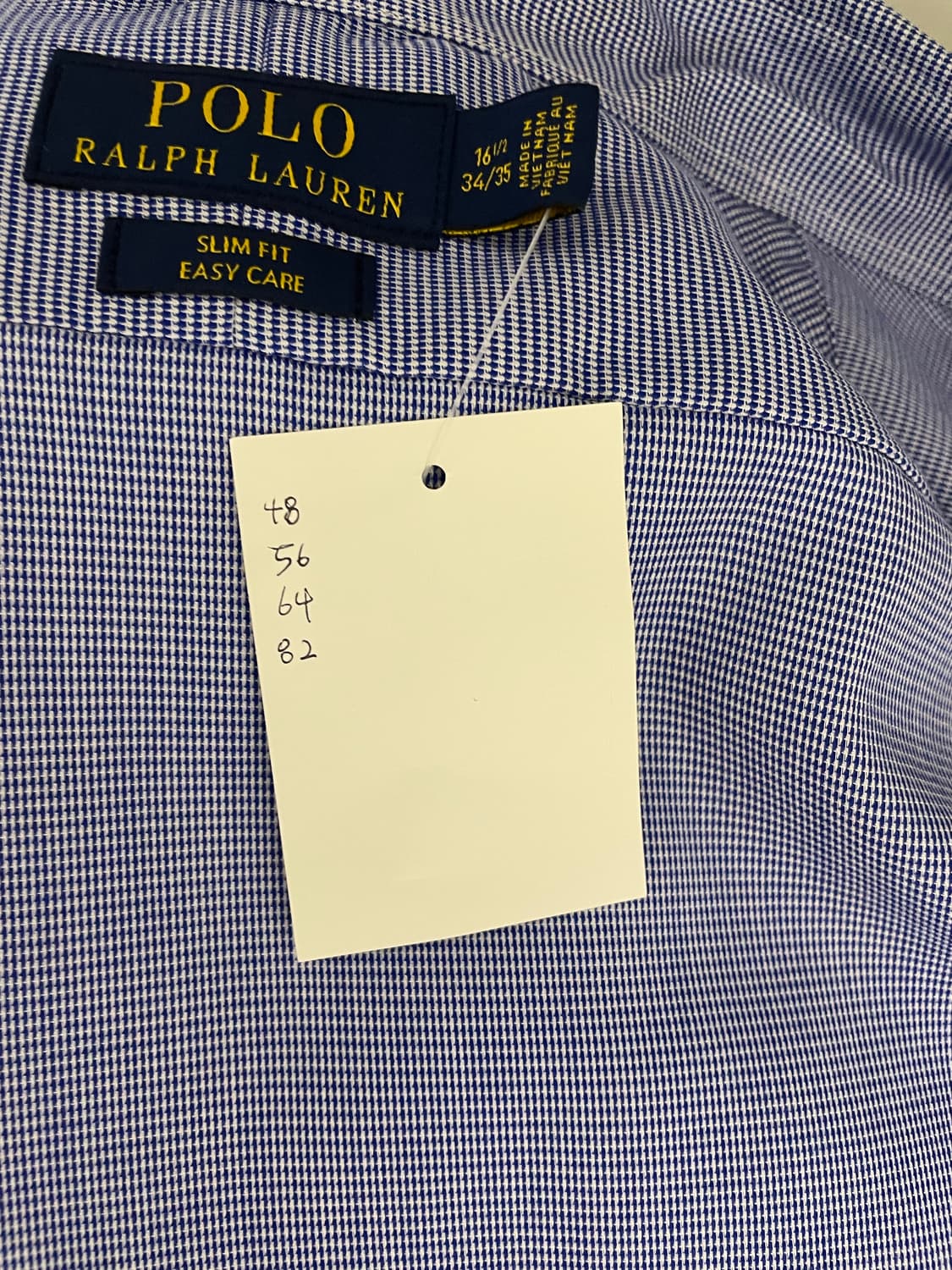 (XL) POLO 폴로 랄프로렌 슬림핏 체크 셔츠 상품이미지9