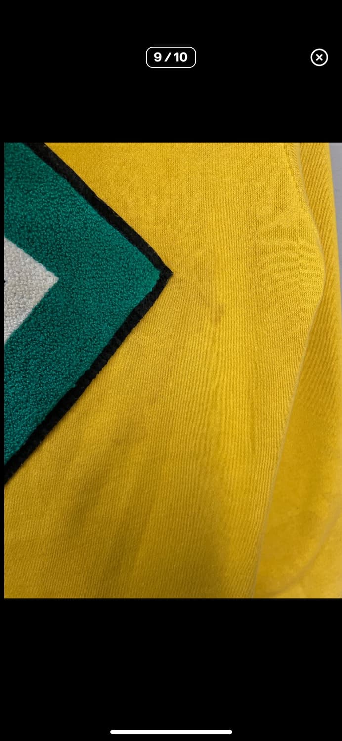 스투시 다이아몬드 자수 옐로우 후드티 A3008 상품이미지9