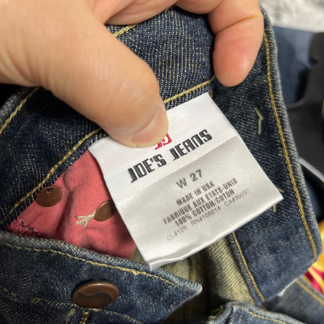 JOES 진 데님 청바지 27 새상품 상품이미지4