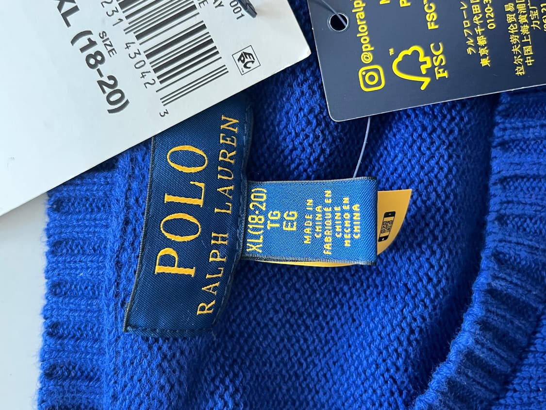 폴로 강아지 니트 상품이미지3