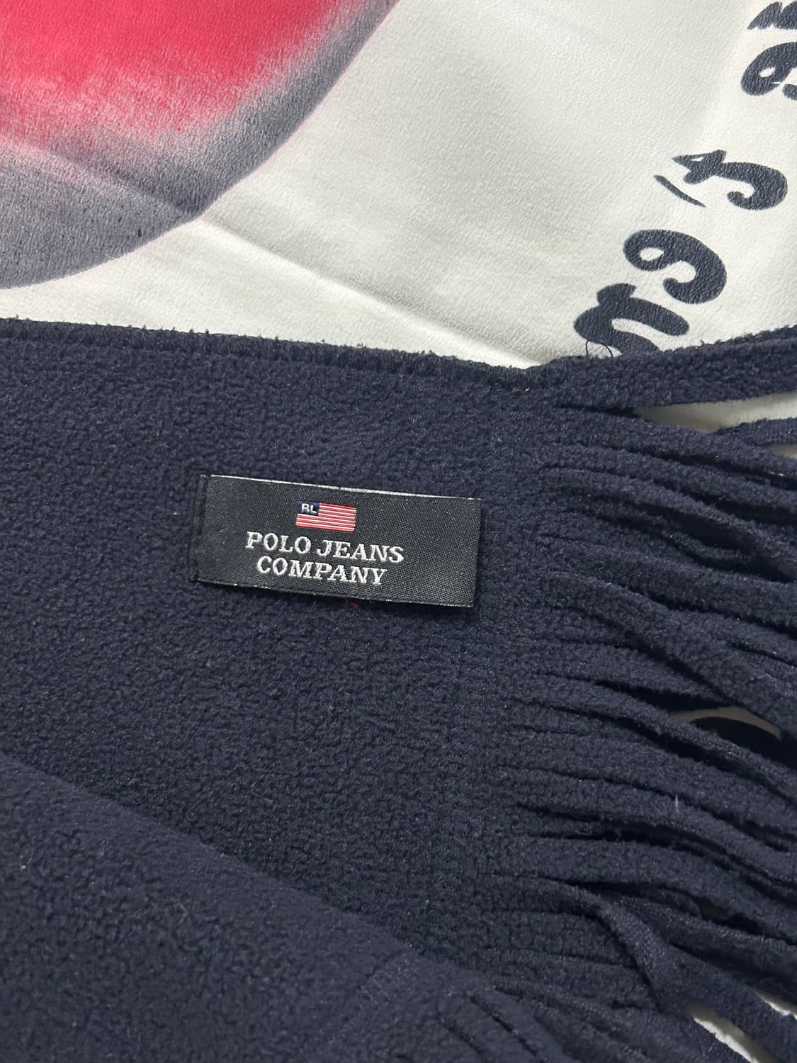 폴로진스RL67 네이비머플러 상품이미지5