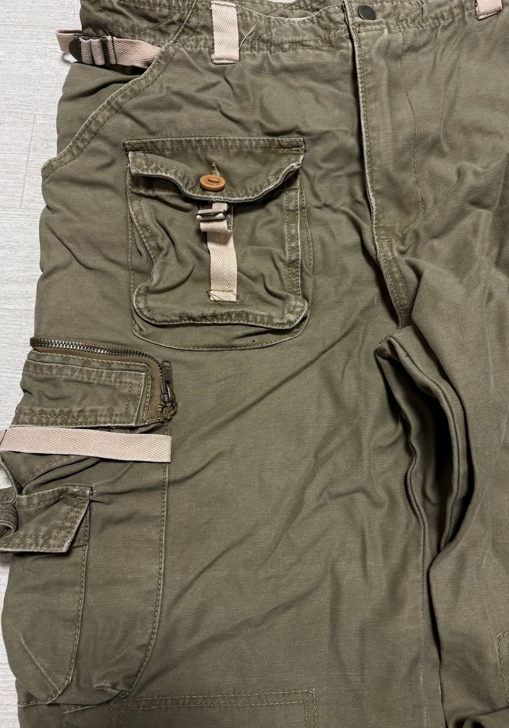 아메카지 베이지 카고팬츠 상품이미지3