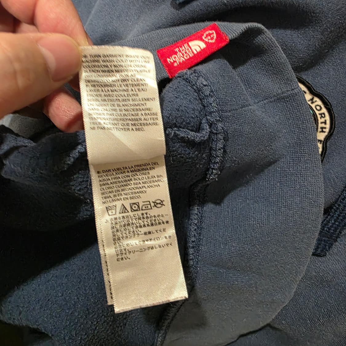 노스페이스 기모 그래픽 후드티 상품이미지6