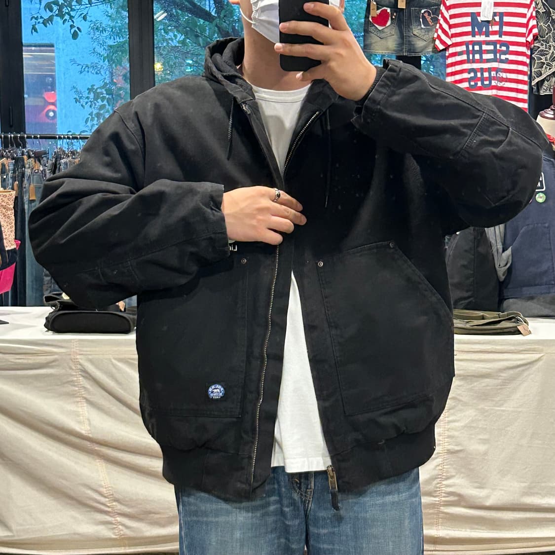 XL) KEY USA 덕캔버스 워크웨어 액티브 자켓 워크 자켓 상품이미지10