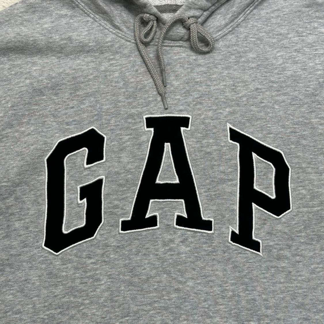 GAP 기모 프린팅 후디 M 상품이미지3