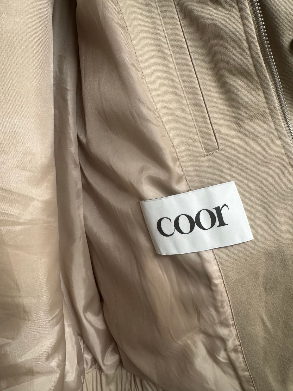 쿠어 코튼 A-2 자켓 상품이미지3