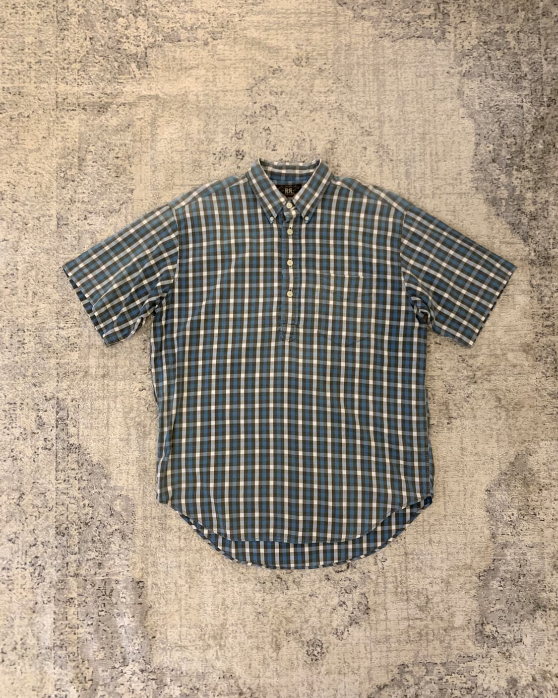 RRL 반팔 체크 셔츠 상품이미지3