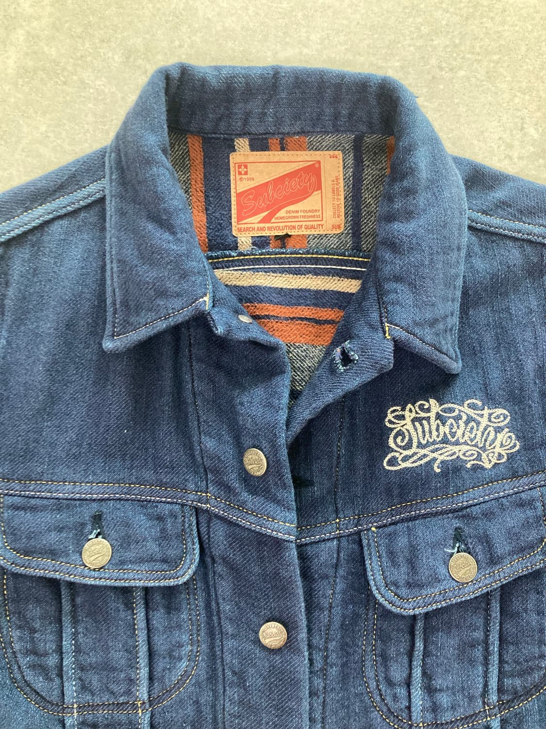 Subciety 서브사이어티 청자켓 데님자켓 상품이미지7