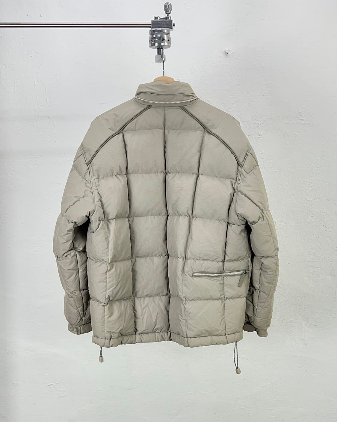 00s 나이키 라이트 그레이 덕다운 백 포켓 블록 패딩 상품이미지6