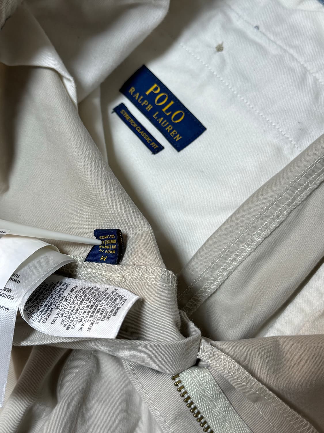 (M)폴로 랄프로렌 아이보리 숏팬츠 상품이미지4