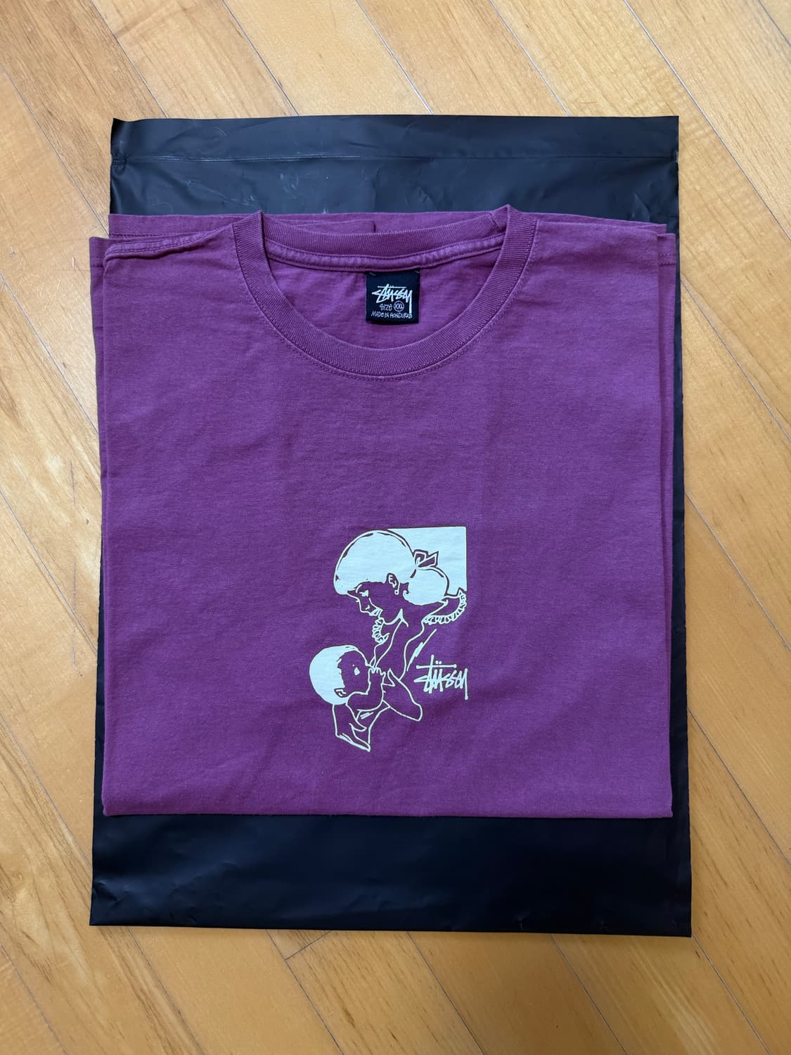 [XXL] 스투시 널쳐 티셔츠 베리 상품이미지1