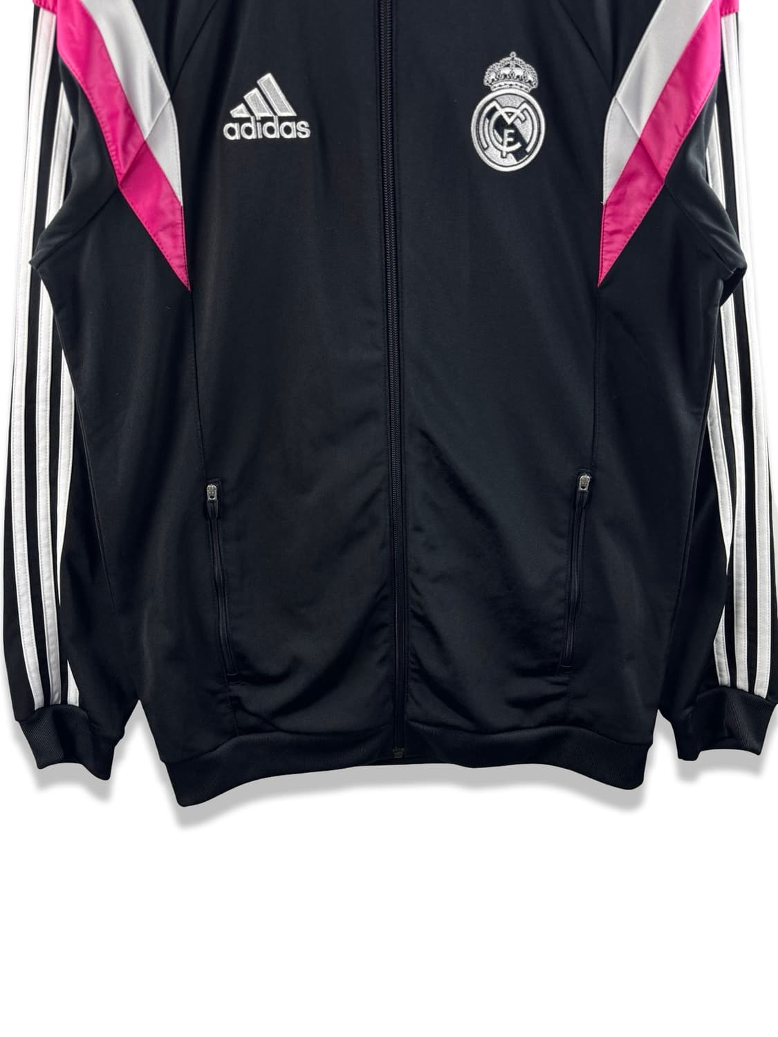 아디다스 레알마드리드 블랙 핑크 트랙탑 져지2435 상품이미지4