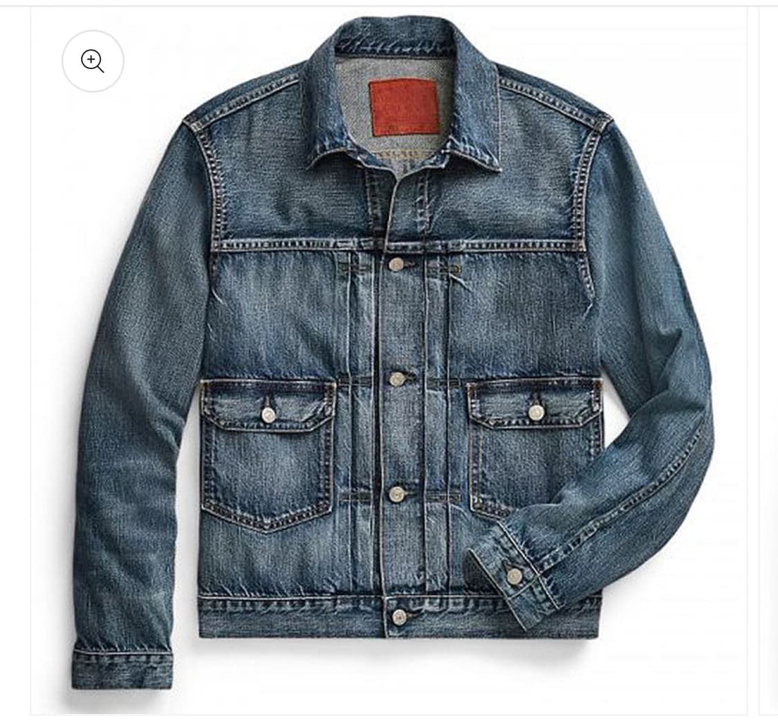 RRL 오버데일 타입2 데님자켓 m사이즈 판매 상품이미지1